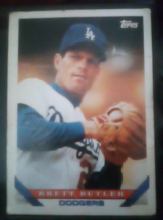 1993 Topps #65 Brett Butler — front