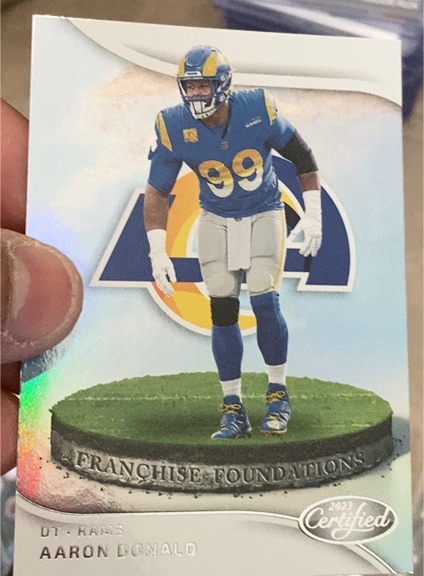 2023 Panini Certified Franchise Foundations #FF-12 Aaron Donald — front