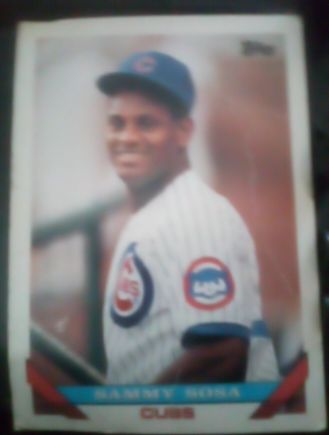 1993 Topps #156 Sammy Sosa — front