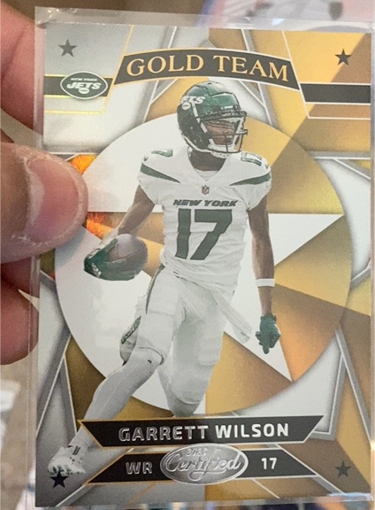 2023 Panini Certified Gold Team #GT-4 Garrett Wilson — front