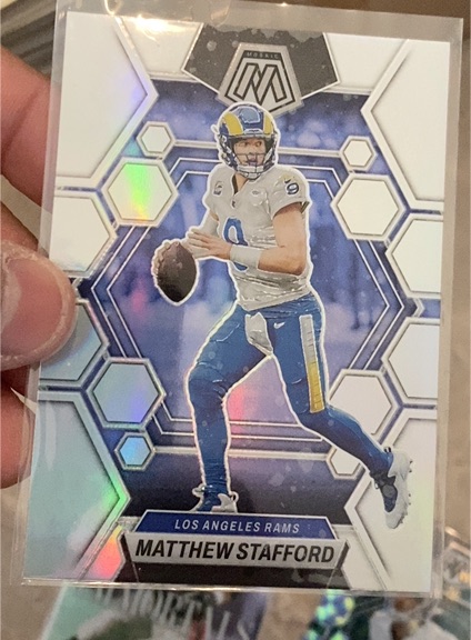 2023 Panini Mosaic #136 Matthew Stafford — front