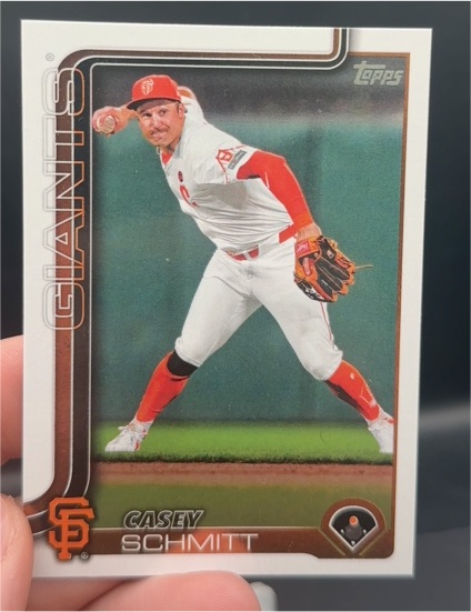 2025 Topps Series 2 #495 Casey Schmitt — front