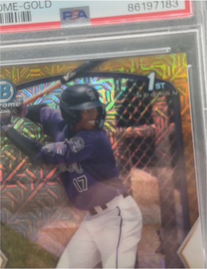 2024 Bowman Chrome Mojo Refractor #BCP-119 Ryan Burrowes — front