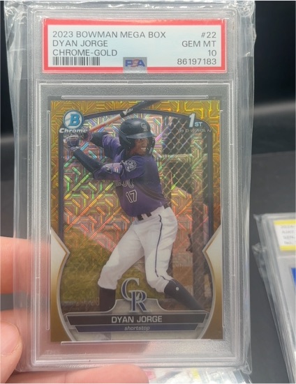 2023 Bowman Chrome #22 Dyan Jorge — front