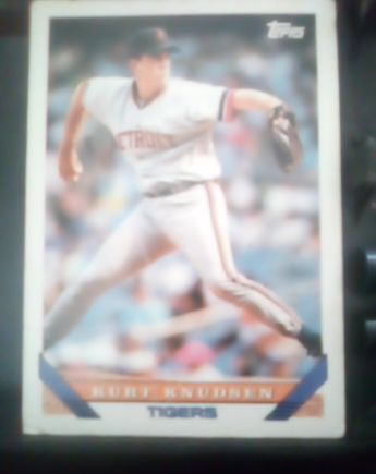 1993 Topps #470 Kurt Knudsen — front