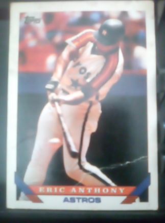 1993 Topps #89 Eric Anthony — front