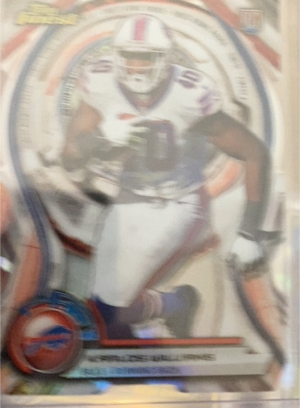2015 Topps Finest Atomic Refractor Rookie Die-Cut #ARDC-DP DeVante Parker — front