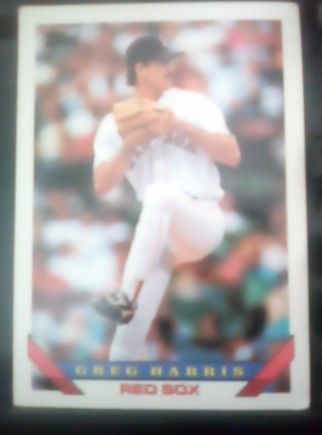 1993 Topps #78 Greg Harris — front