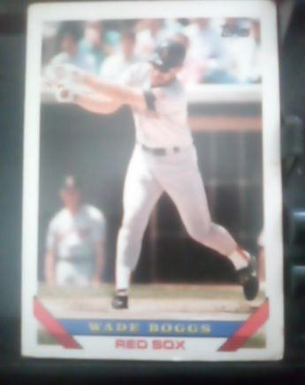 1993 Topps #390 Wade Boggs — front
