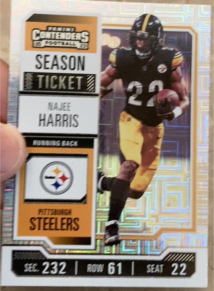 2023 Panini Contenders Season Ticket #84 Najee Harris — front