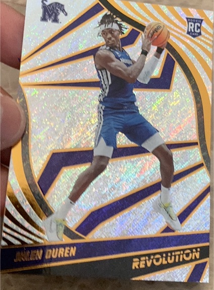 2022 Panini Chronicles Draft Picks Revolution #12 Jalen Duren — front