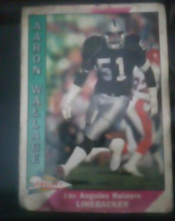 1991 Pacific #221 Aaron Wallace — front