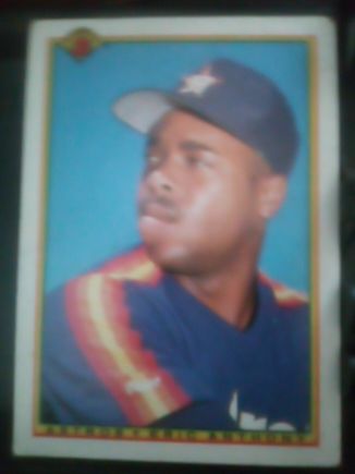 1990 Bowman #81 Eric Anthony — front