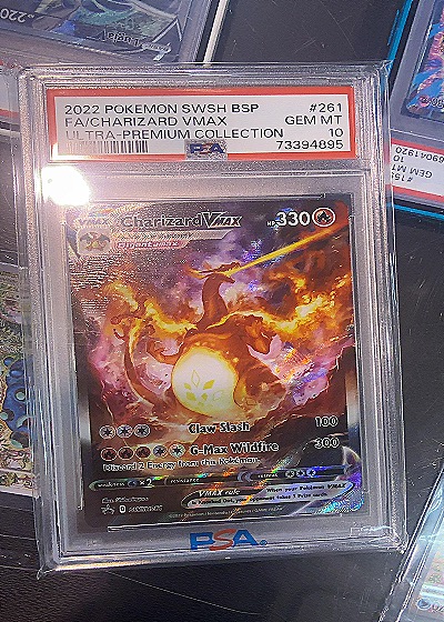 2022 Pokémon SWSH BSP #261 FA Charizard VMAX Ultra-Premium Collection — front