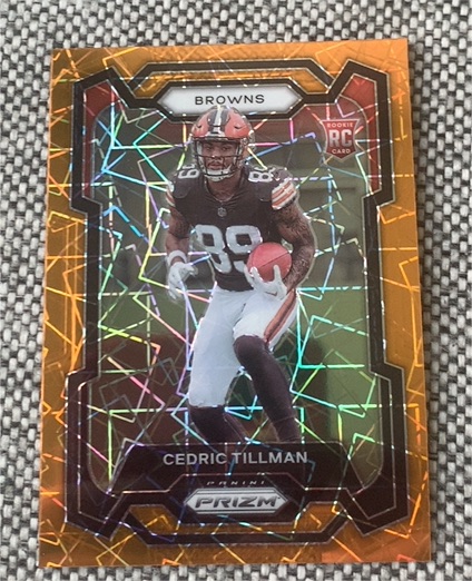 2023 Panini Prizm #321 Cedric Tillman — front