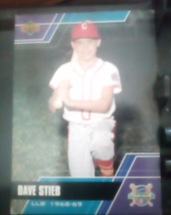 2004 Upper Deck Sunkist #6 Dave Stieb Little League — front