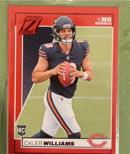 2024 Panini Zenith No Huddle #101 Caleb Williams Rookie Chicago Bears — front