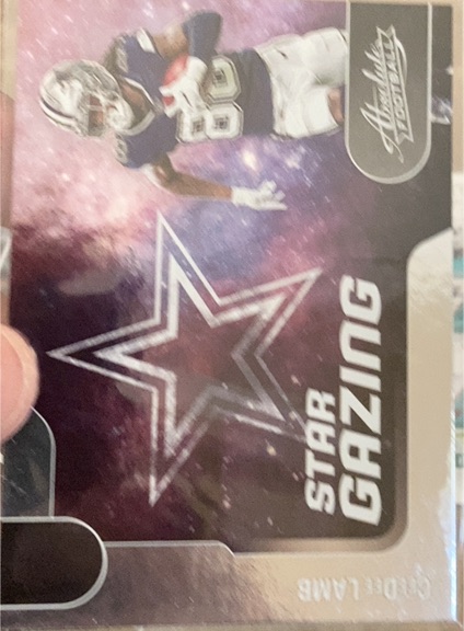 2022 Panini Absolute #SG-5 CeeDee Lamb Star Gazing — front