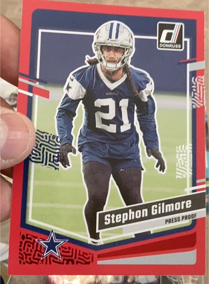 2023 Panini Donruss #77 Stephon Gilmore — front