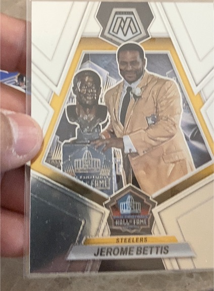 2023 Panini Mosaic Hall of Fame #279 Jerome Bettis — front