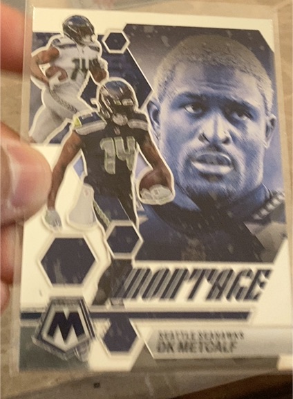 2023 Panini Mosaic Football Montage #M-22 DK Metcalf — front