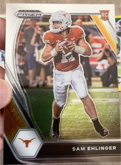 2021 Panini Prizm Draft Picks #131 Sam Ehlinger — front