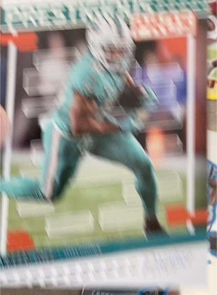 2020 Panini Football Insert Miami Dolphins Player — front