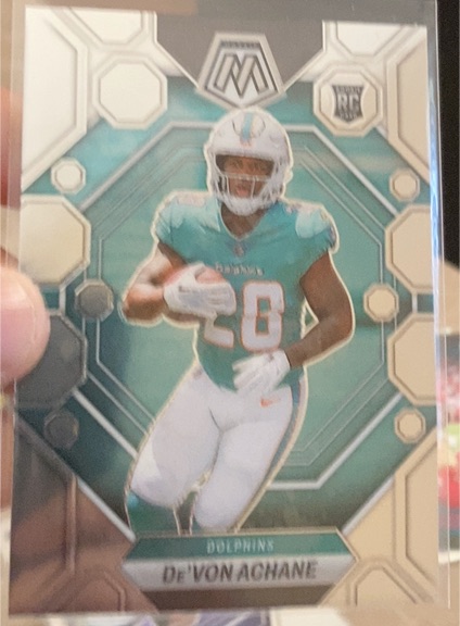 2023 Panini Mosaic #312 De'Von Achane — front