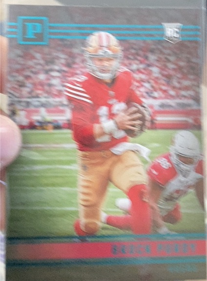 2022 Panini Chronicles #PA-19 Brock Purdy — front