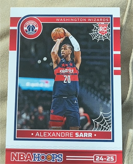 2024-25 Panini NBA Hoops #232 Alexandre Sarr — front