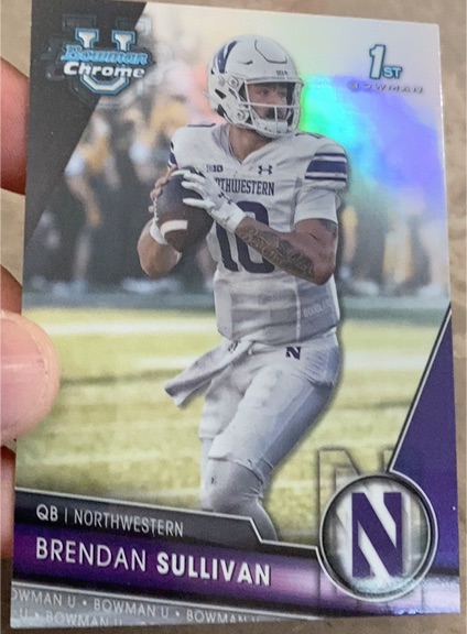 2023 Bowman Chrome University #197 Brendan Sullivan — front