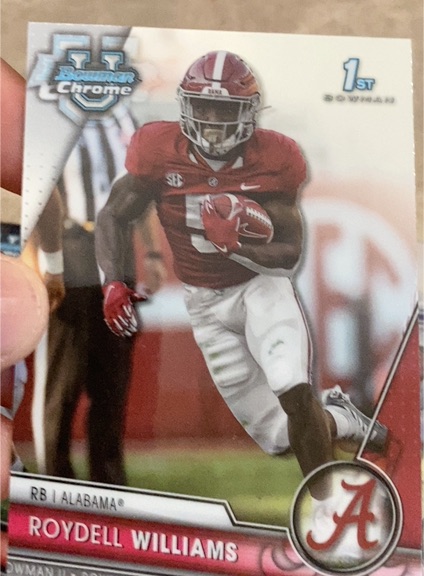 2023 Bowman Chrome #779 Roydell Williams — front