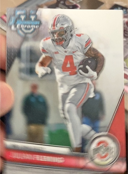 2023 Bowman University Chrome #109 Julian Fleming — front