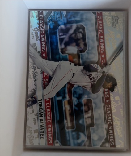 2025 Topps All-Star Game Classic Swings #CS-4 Yordan Alvarez — front
