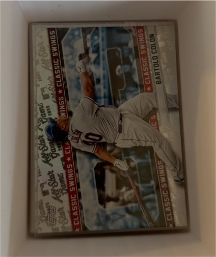 2025 Topps All-Star Game #CS-16 Bartolo Colon Classic Swings Mets — front