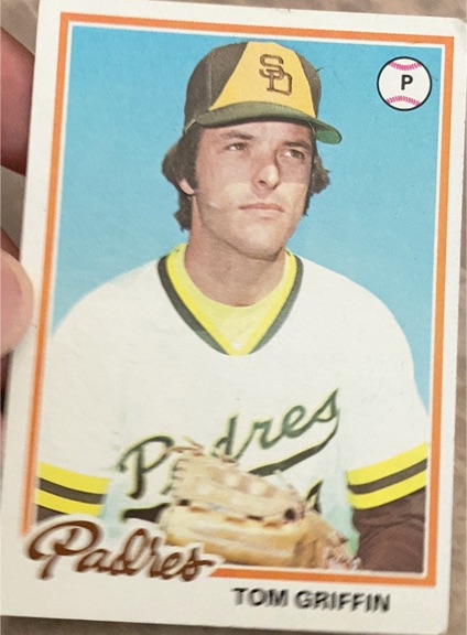 1978 Topps #318 Tom Griffin — front