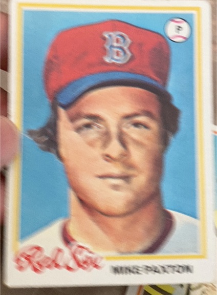 1978 Topps #216 Mike Paxton — front