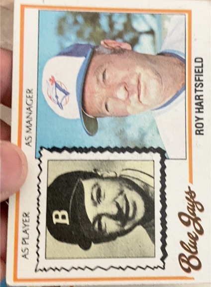 1978 Topps #444 Roy Hartsfield Toronto Blue Jays — front