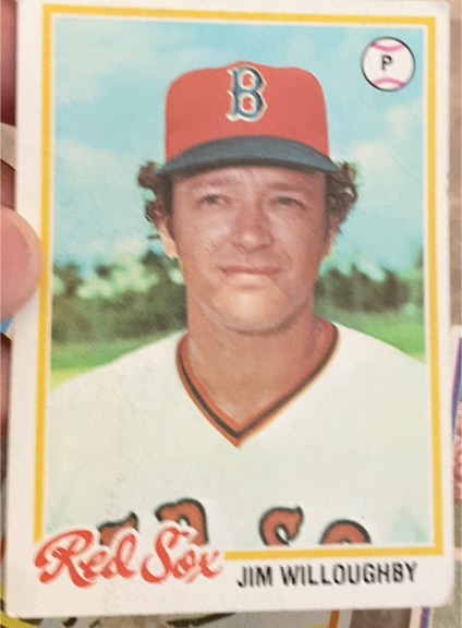 1978 Topps #373 Jim Willoughby Boston Red Sox — front