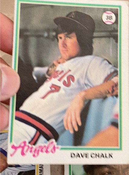 1978 Topps #178 Dave Chalk — front