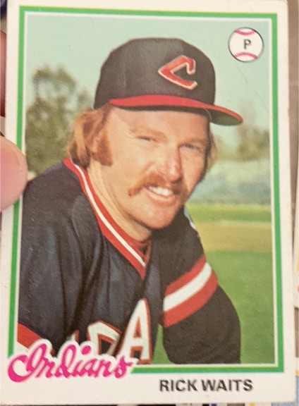 1978 Topps #37 Rick Waits — front
