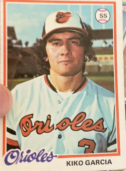 1978 Topps #287 Kiko Garcia — front