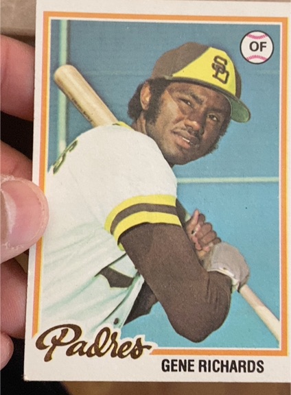 1978 Topps #292 Gene Richards — front