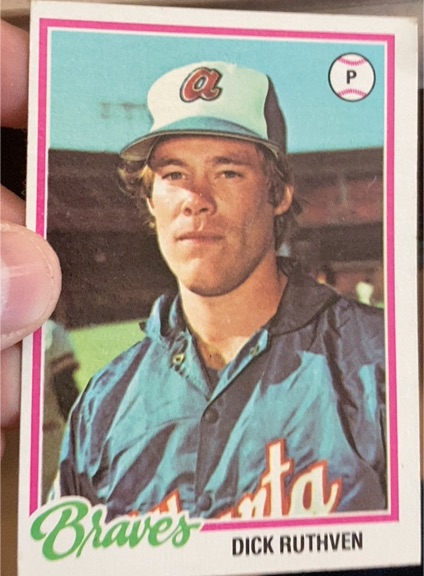 1978 Topps #75 Dick Ruthven — front