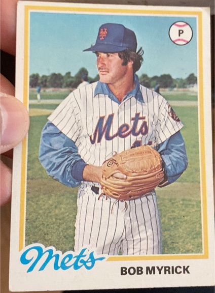 1978 Topps #676 Bob Myrick — front