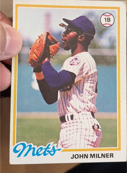 1978 Topps #304 John Milner — front