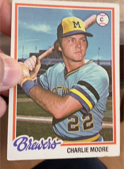 1978 Topps #51 Charlie Moore — front