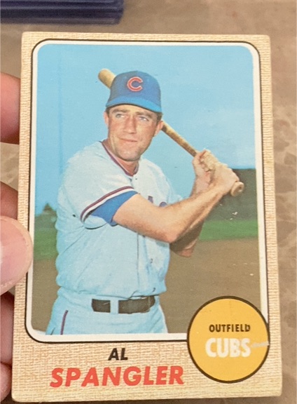 1968 Topps #451 Al Spangler — front