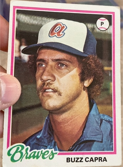1978 Topps #578 Buzz Capra — front