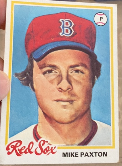 1978 Topps #216 Mike Paxton — front